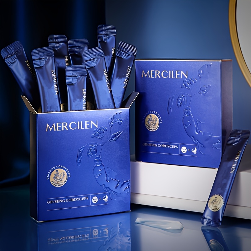 Luxury Skincare Aesthetic - قناع ميرسيلين الفاخر للترطيب والشد بالجينسنغ