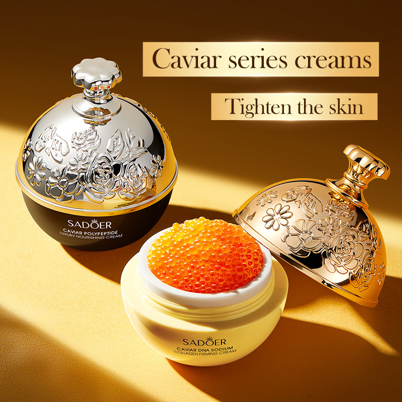 Luxury Skin Care - كريم فاخر بخلاصة الكافيار لإزالة التجاعيد