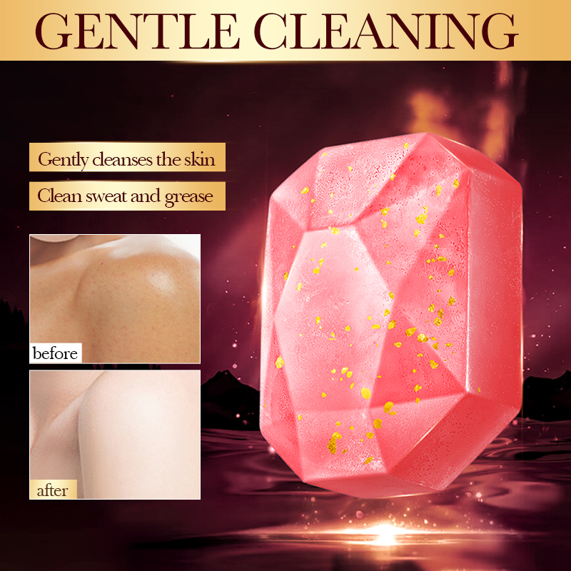 صابون يدوي الصنع بورق الذهب ال - مراجعة Luxury Skincare Gifts وسعره