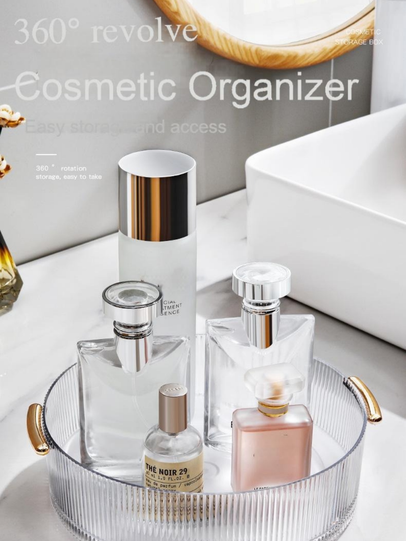 صينية تخزين مستحضرات التجميل ش - مراجعة Luxury Skincare Gifts وسعره