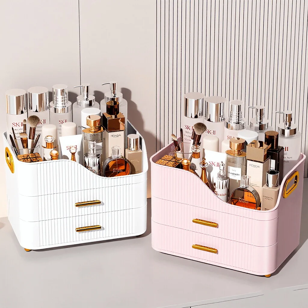صندوق تخزين مستحضرات التجميل ا - مراجعة Luxury Skincare Box وسعره